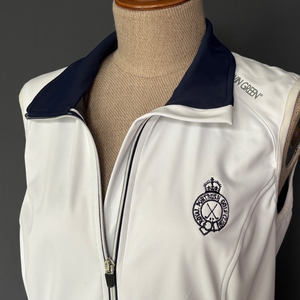 Galvin Green Royal Portrush Club Golf Vest | Size Small | Interface-1 Windproof